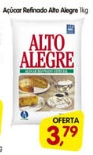 Acucar Refinado Alto Alegre 1kg