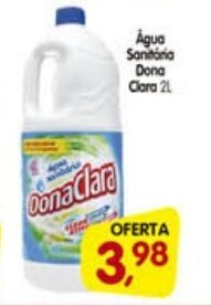 Cercadão Agua Sanitaria Dona Clara 2L oferta