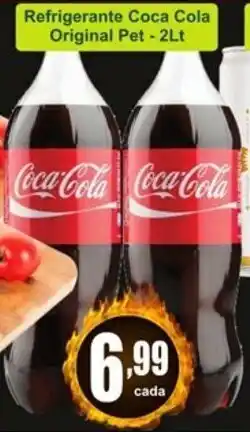 Sol Supermercados Refrigerante Coca Cola Original pet 2l oferta