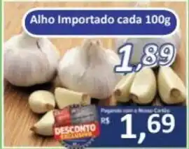 Supermercados Savegnago Alho importado 100g oferta