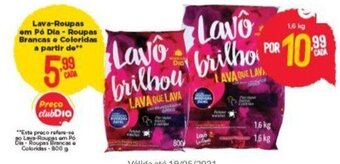 Dia Lava roupas em Po Dia oferta