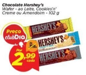 Dia Chocolate Hershey's 102g oferta
