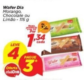 Dia Wafer Dia 115g oferta