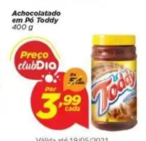 Achocolatado em Po Toddy 400g