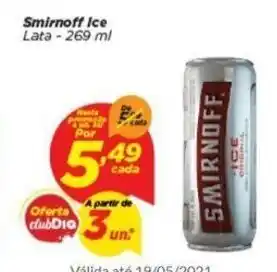 Dia Smirnoff Ice 269ml oferta
