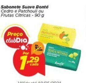 Sabonete Suave Bonte 90g