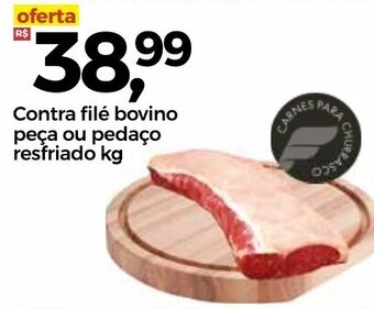 Frangolândia Contra file Bovino peca ou Pedaco resfriado 1kg oferta