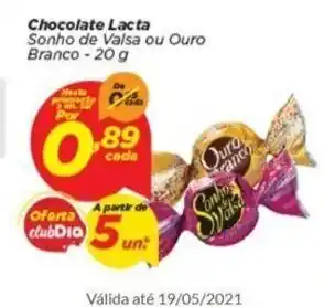 Dia Chocolate Lacta 20g oferta