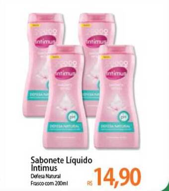 Atacadão Sabonete Líquido Intimus 200ml oferta