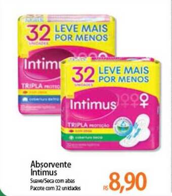 Atacadão Absorvente Intimus oferta