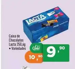 Supermercados Pague Menos Caixa De Chocolates Lacta oferta