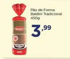 Apoio Mineiro Pão De Forma Baldini Tradicional 450g oferta