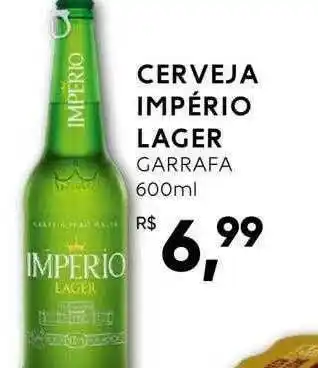 Boa Supermercados Cerveja Império Lager Garrafa oferta