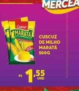 Atacadão Centro Sul Cuscuz De Milho Maratá oferta