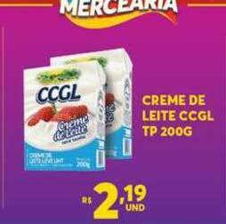 Creme De Leite Ccgl
