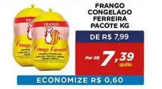 Bahamas Mix Frango Congelado Ferreira Pacote Kg oferta