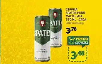 Cooper Cerveja Spaten Puro Malte oferta