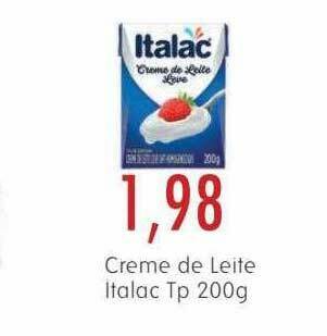 Epa Creme De Leite Italac oferta