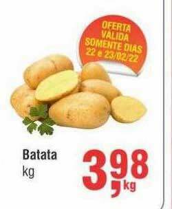 Higa Atacado Batata Kg oferta