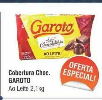 Higa Atacado Cobertura Choc. Garoto Ao Leite oferta