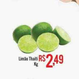 Mart Minas Limão Thaiti oferta
