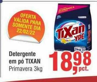 Higa Atacado Detergente Em Pó Tixan Primavera oferta