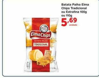 Roldão Batata Palha Elma Chips Tradicional Ou Extrafina oferta
