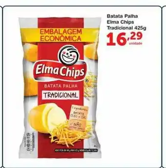 Roldão Batata Palha Elma Chips Tradicional oferta