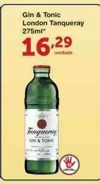 Roldão Gin & Tonic London Tanqueray oferta