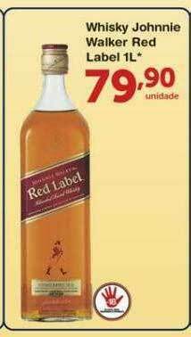 Roldão Whisky Johnnie Walker Red Label oferta