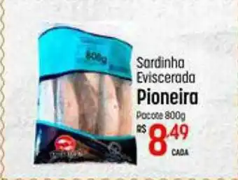 Sardinha Eviscerada Pioneira Pacote