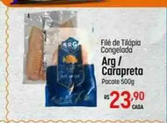 Muffato Filé De Tilápia Congelada Arg - Carapreta Pacote oferta