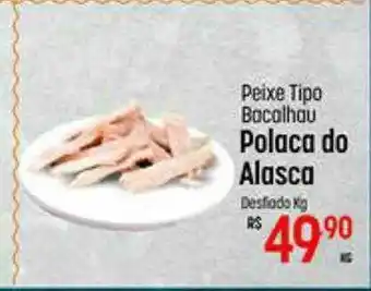 Muffato Peixe Tipo Bacalhau Polaca Do Alasca Desfiado Kg oferta