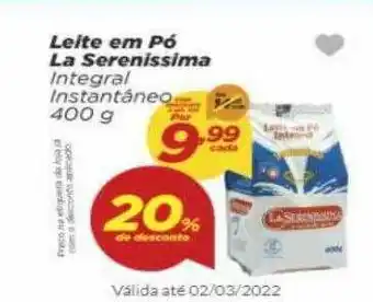 Dia Leite Em Pó La Serenissima oferta