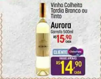 Muffato Vinho Colheita Tardia Branco Ou Tinto Aurora Garrafa oferta