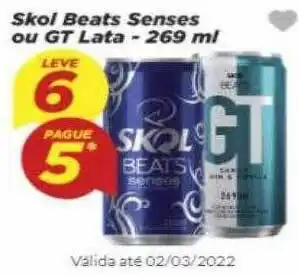 Dia Skol Beats Senses Ou Gt Lata oferta