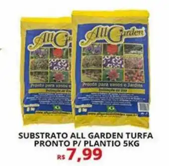 Subtrato All Garden Turfa Pronto P Plantio