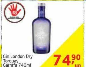 Gin London Dry Torquay Garrafa