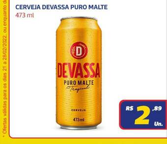 Cerveja Devassa Puro Malte