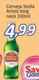 Supermercados Savegnago Cerveja Stella Artois Long neck 330ml oferta