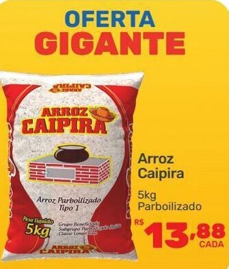 Supermercados Condor Arroz Caipira 5kg oferta