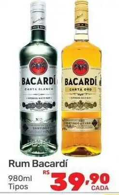 Rum Bacardi 980ml