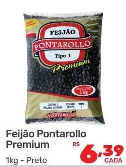 Supermercados Condor Feijao Pontarollo Premium 1kg oferta