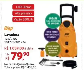 Quero Quero Wap Lavadora oferta
