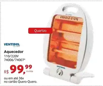 Quero Quero Aquecedor 110/220v oferta