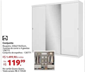 Quero Quero Conjunto oferta