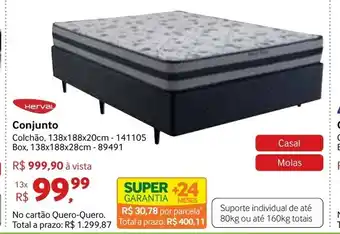 Quero Quero Herval Conjunto oferta