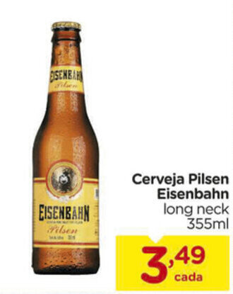 Carrefour Cerveja Pilsen Eisenbahm 355ml oferta