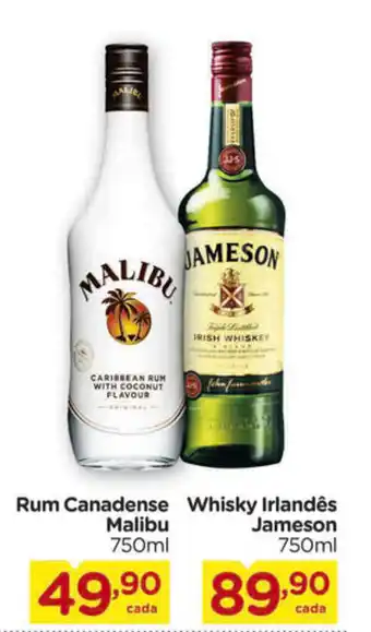 Rum Canadense Malibu 750ml