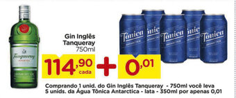 Carrefour Gin Ingles Tanqueray 750ml oferta